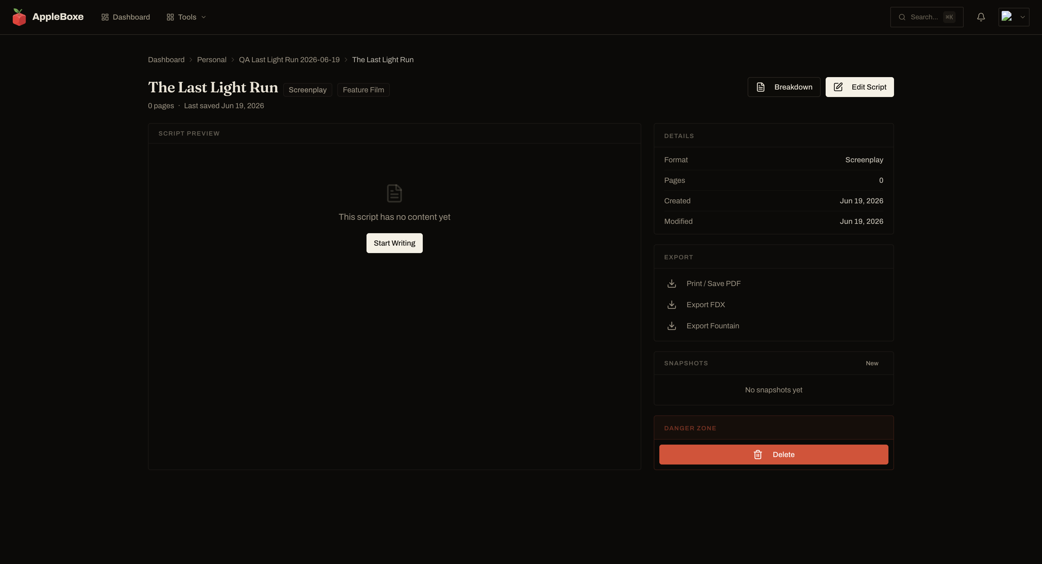 AppleBoxe Project hub
